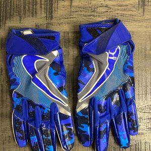 Nike Blue and Black Men's Gloves
